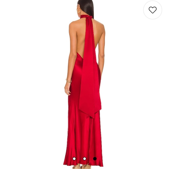 x REVOLVE Penelope Gown in Burgundy SAU LEE - Picture 4 of 4